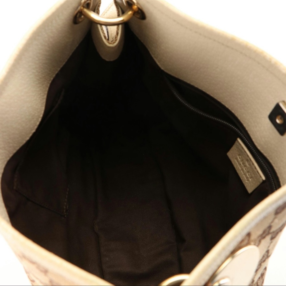 Gucci Eclipse Canvas Shoulder Bag - image 7